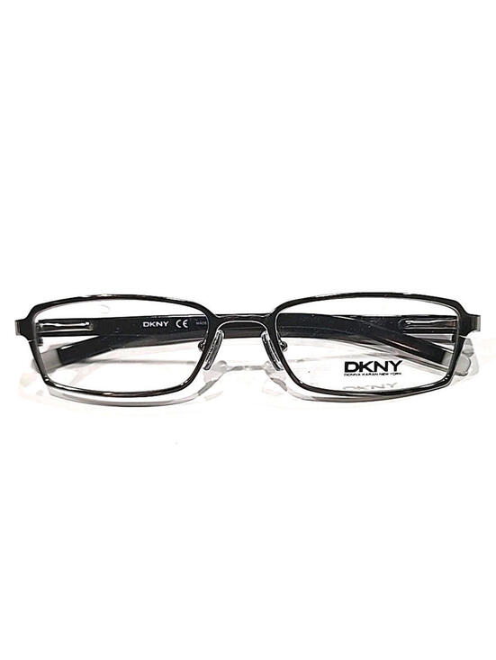 DKNY DY5515 1002 Silver Black Rectangle Eyeglasses 50-17 130 main image 4
